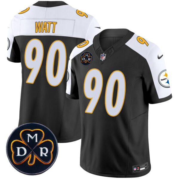 Men's Steelers DMR Patch Vapor Limited Jersey - All Stitched - Image 8