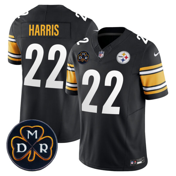 Men's Steelers DMR Patch Vapor Limited Jersey - All Stitched - Image 25