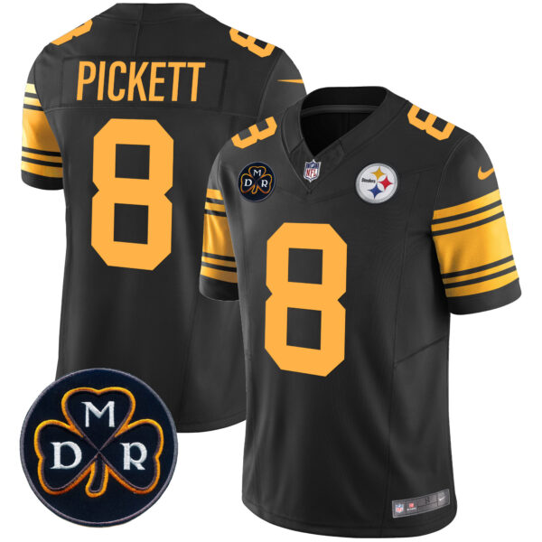 Men's Steelers DMR Patch Vapor Limited Jersey - All Stitched - Image 16