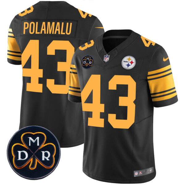 Men's Steelers DMR Patch Vapor Limited Jersey - All Stitched - Image 20