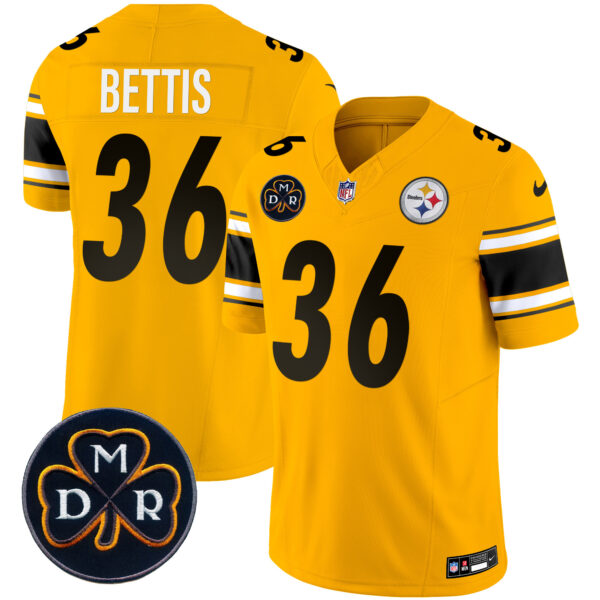 Men's Steelers DMR Patch Vapor Limited Jersey - All Stitched - Image 35