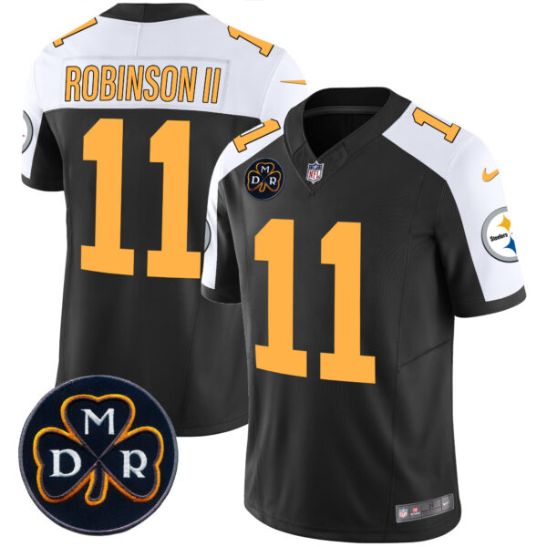 Men's Steelers DMR Patch Vapor Limited Jersey - All Stitched - Image 5