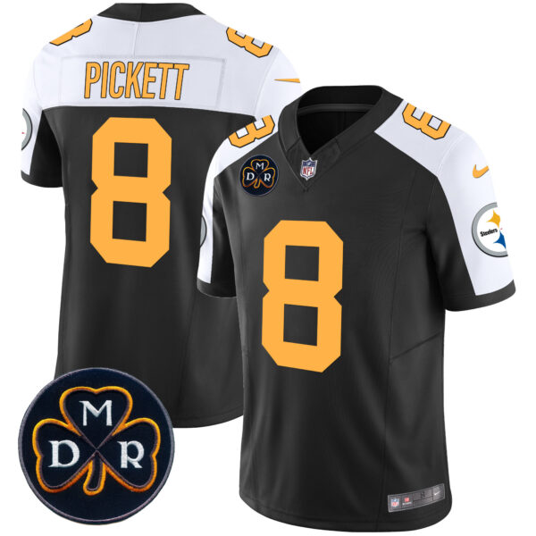 Men's Steelers DMR Patch Vapor Limited Jersey - All Stitched - Image 2