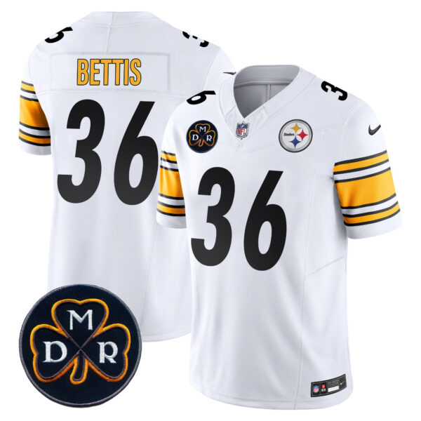 Men's Steelers DMR Patch Vapor Limited Jersey - All Stitched - Image 42