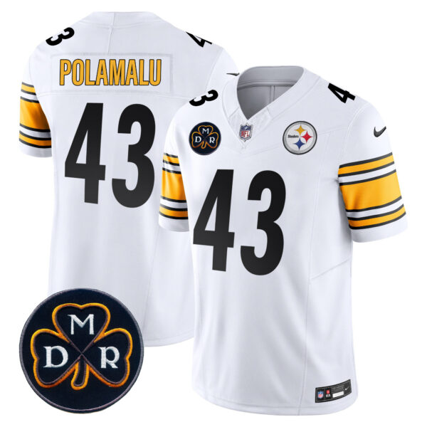 Men's Steelers DMR Patch Vapor Limited Jersey - All Stitched - Image 41