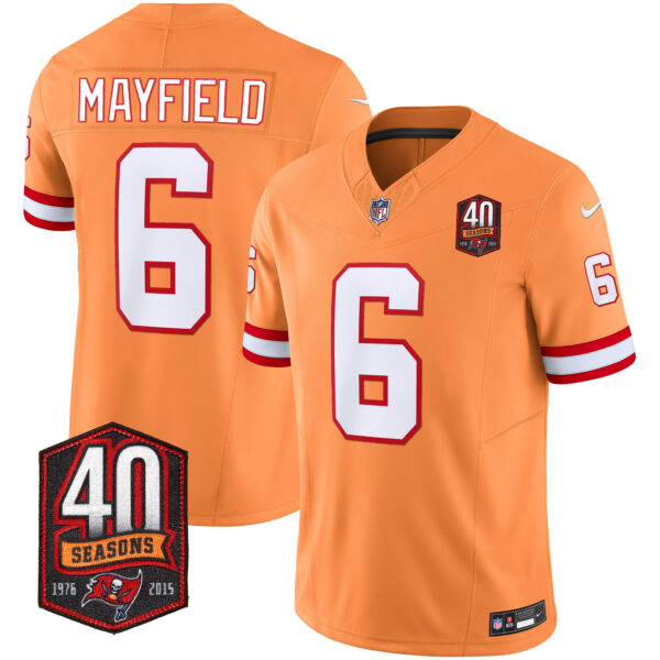 Men's Buccaneers 40th Season Patch Vapor Limited Jersey - All Stitched - Image 39