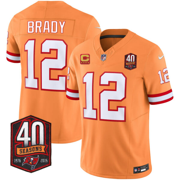 Men's Buccaneers 40th Season Patch Vapor Limited Jersey - All Stitched - Image 36