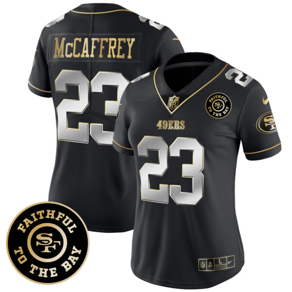 Women's 49ers Faithful To The Bay 2024 Patch Vapor Limited Jersey - All Stitched - Image 31