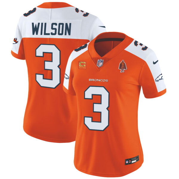 Women's Denver Broncos Vapor Limited Jersey - All Stitched - Image 22