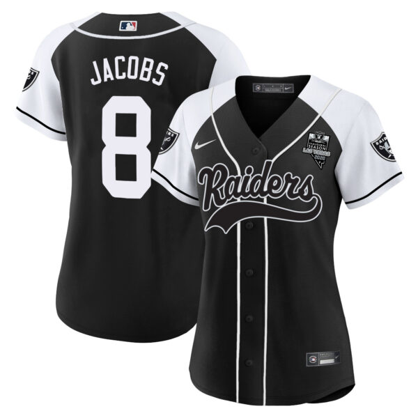 Women's Raiders Baseball Jersey - All Stitched - Image 18