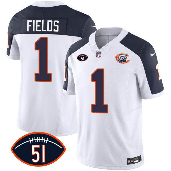 Men's Bears Throwback Dick Butkus Patch Jersey - All Stitched - Image 26