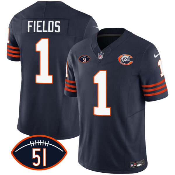 Men's Bears Throwback Dick Butkus Patch Jersey - All Stitched - Image 8