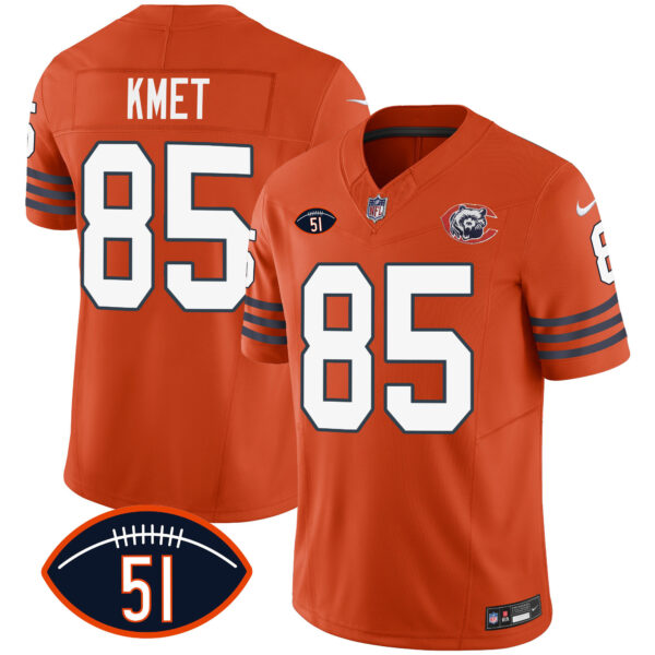 Men's Bears Throwback Dick Butkus Patch Jersey - All Stitched - Image 24