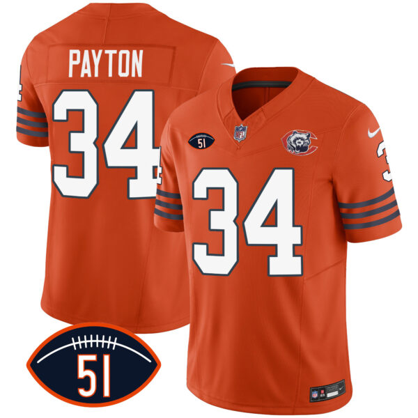 Men's Bears Throwback Dick Butkus Patch Jersey - All Stitched - Image 23