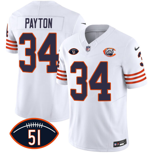 Men's Bears Throwback Dick Butkus Patch Jersey - All Stitched - Image 17