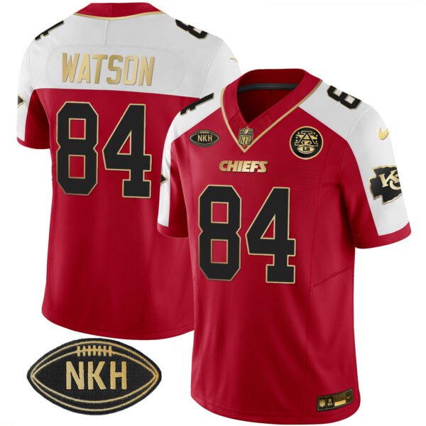 Men's Chiefs NKH Patch 2023 Vapor Limited Jersey - All Stitched - Image 6