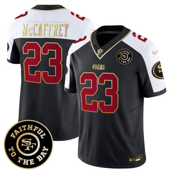 Men's 49ers Faithful To The Bay Patch Vapor Limited Jersey V6 - All Stitched - Image 11