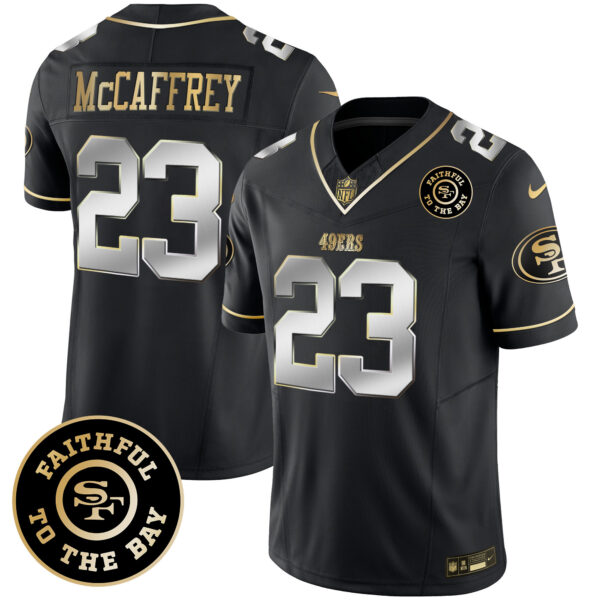 Men's 49ers Faithful To The Bay Patch Vapor Limited Jersey V6 - All Stitched - Image 31