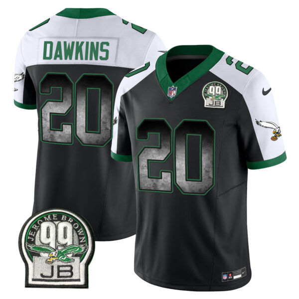 Men's Eagles Arch Smoke Kelly Green Vapor Jersey - All Stitched - Image 5