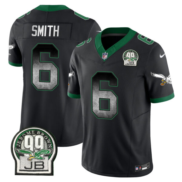 Men's Eagles Arch Smoke Kelly Green Vapor Jersey - All Stitched - Image 42