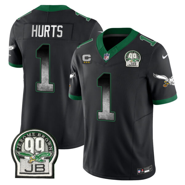 Men's Eagles Arch Smoke Kelly Green Vapor Jersey - All Stitched - Image 41