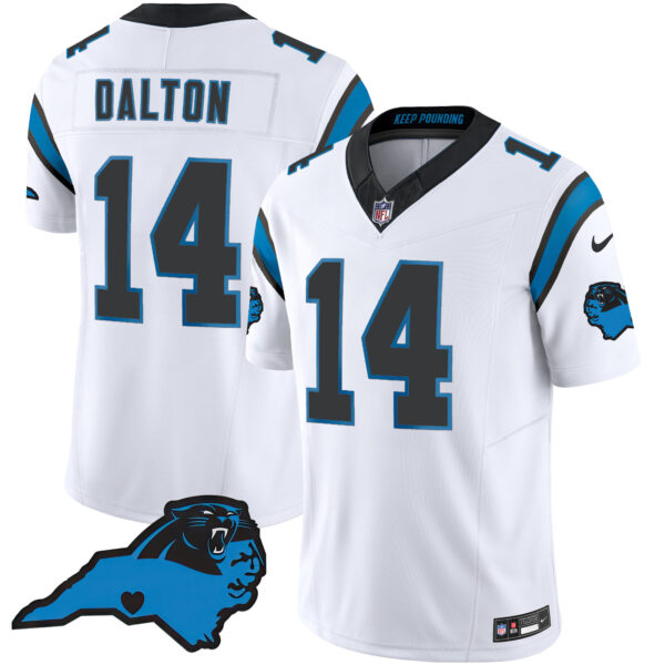 Men's Panthers Vapor Limited Jersey - Carolina Patch - All Stitched - Image 30