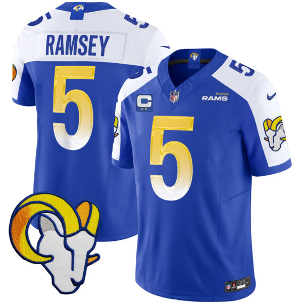Men's Rams Vapor Limited Jersey V2 - All Stitched - Image 6