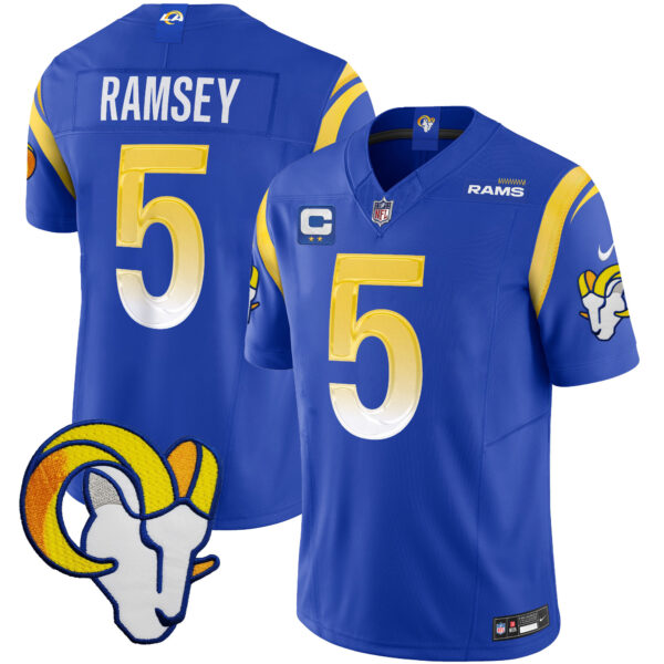 Men's Rams Vapor Limited Jersey V2 - All Stitched - Image 18