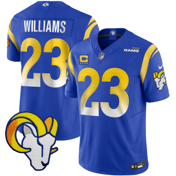 Men's Rams Vapor Limited Jersey V2 - All Stitched - Image 16