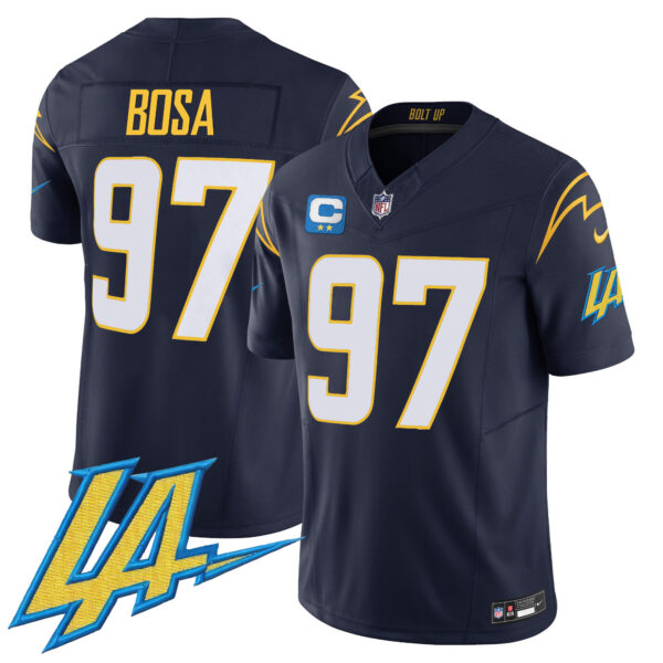Men's Chargers Vapor Limited Jersey V2 - All Stitched - Image 28