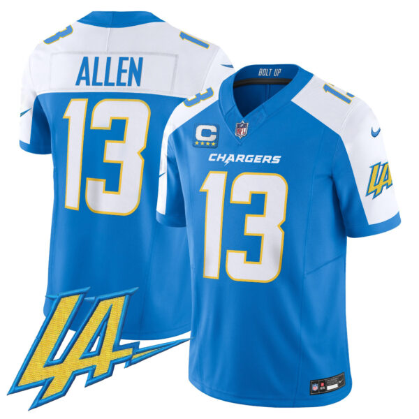Men's Chargers Vapor Limited Jersey V2 - All Stitched - Image 3