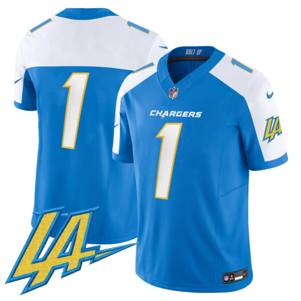 Men's Chargers Vapor Limited Jersey V2 - All Stitched - Image 6