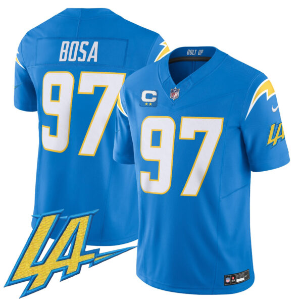 Men's Chargers Vapor Limited Jersey V2 - All Stitched - Image 16