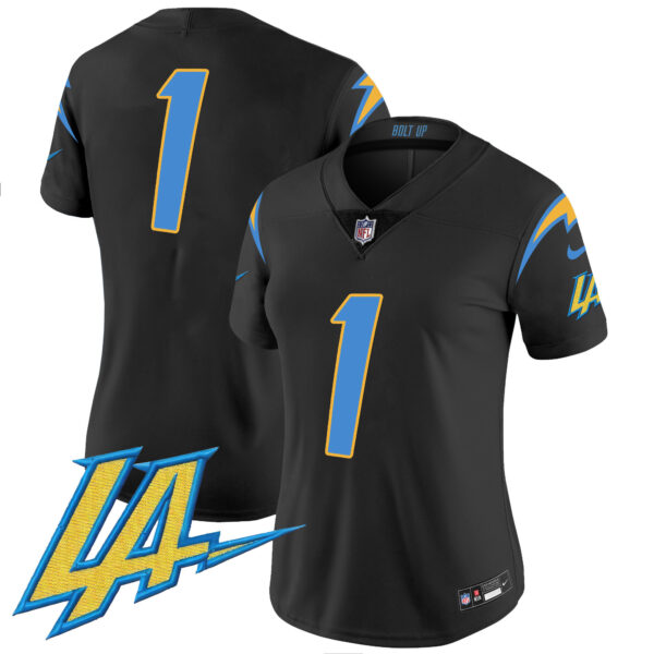 Women's Chargers Vapor Limited Jersey V2 - All Stitched - Image 42