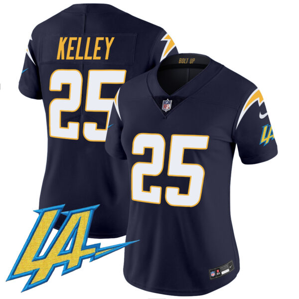 Women's Chargers Vapor Limited Jersey V2 - All Stitched - Image 26