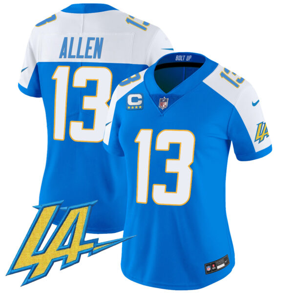 Women's Chargers Vapor Limited Jersey V2 - All Stitched - Image 3