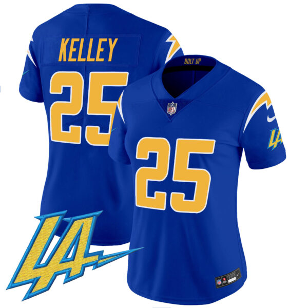 Women's Chargers Vapor Limited Jersey V2 - All Stitched - Image 32