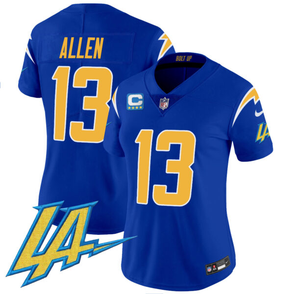 Women's Chargers Vapor Limited Jersey V2 - All Stitched - Image 33