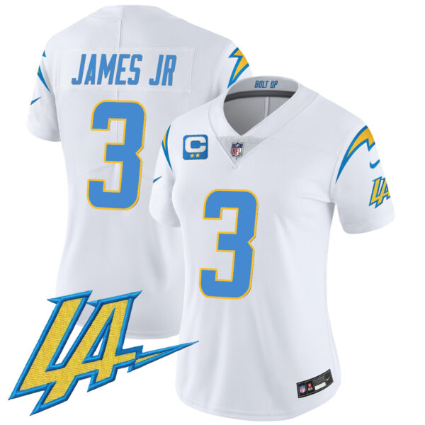 Women's Chargers Vapor Limited Jersey V2 - All Stitched - Image 23