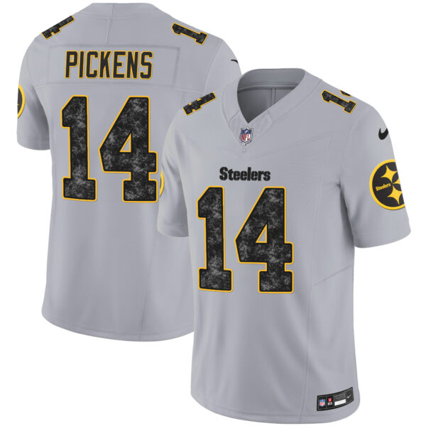 Men's Steelers Grunge Vapor Limited Jersey - All Stitched - Image 24