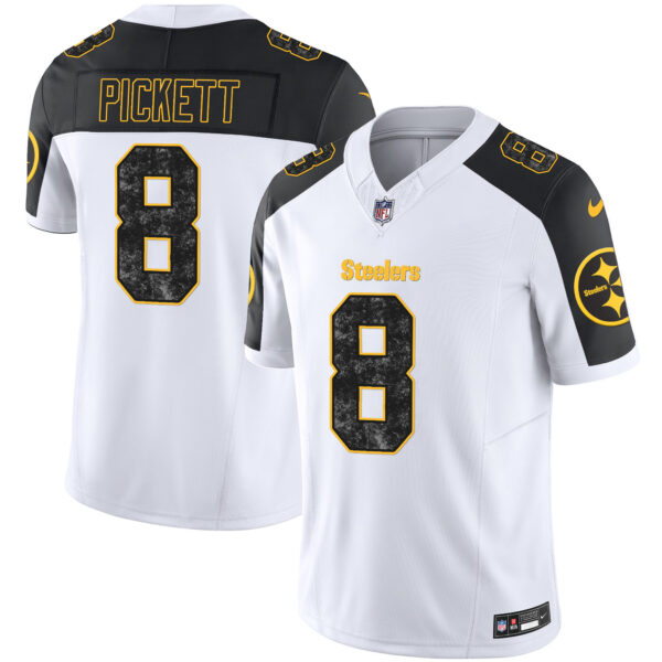 Men's Steelers Grunge Vapor Limited Jersey - All Stitched - Image 37