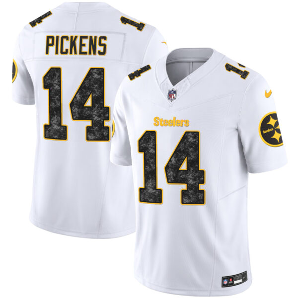 Men's Steelers Grunge Vapor Limited Jersey - All Stitched - Image 17