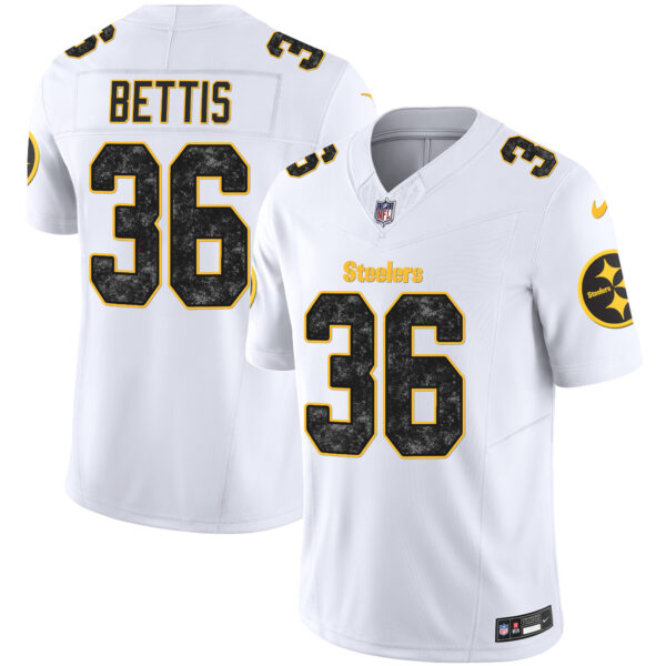 Men's Steelers Grunge Vapor Limited Jersey - All Stitched - Image 21