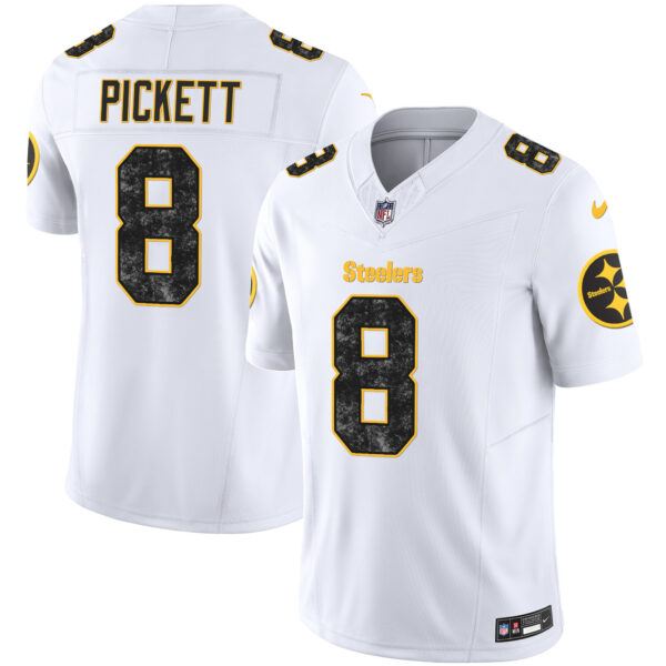 Men's Steelers Grunge Vapor Limited Jersey - All Stitched - Image 16