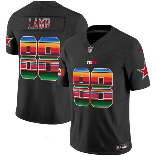 Men's Cowboys Mexico Vapor Limited Jersey V2 - All Stitched - Image 11