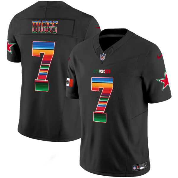 Men's Cowboys Mexico Vapor Limited Jersey V2 - All Stitched - Image 12