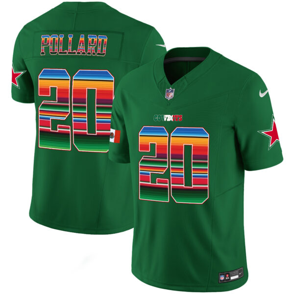 Men's Cowboys Mexico Vapor Limited Jersey V2 - All Stitched - Image 38