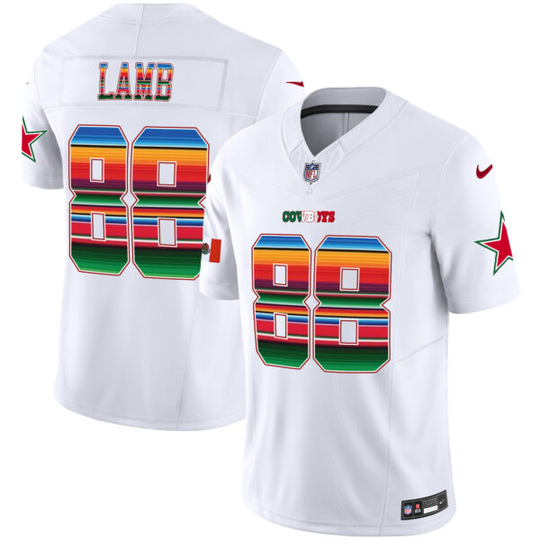 Men's Cowboys Mexico Vapor Limited Jersey V2 - All Stitched - Image 3