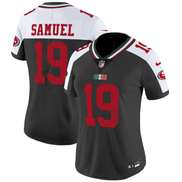 Women's 49ers Mexico Vapor Jersey V2 - All Stitched - Image 33