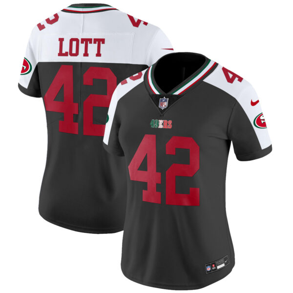 Women's 49ers Mexico Vapor Jersey V2 - All Stitched - Image 39